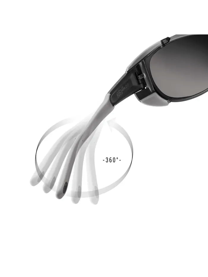 Okulary fotochromowe JULBO EXPLORER 2.0 - czarny | Reactiv Polarized Cat 2-4 - L - Adventure Sports