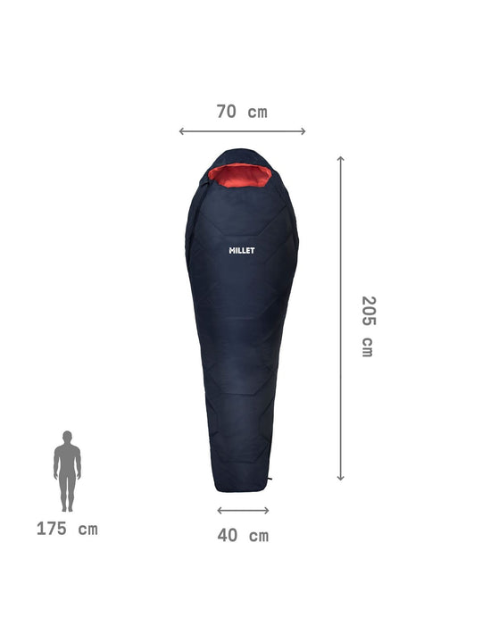 Śpiwór damski MILLET Baikal 750 W granatowy
