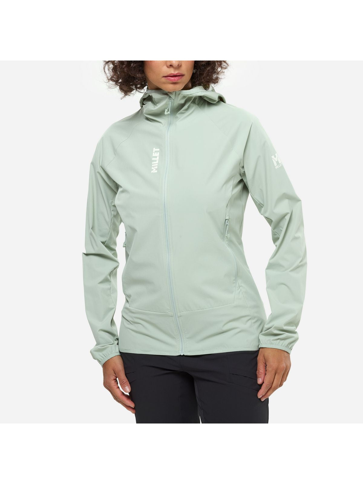Kurtka damska MILLET Kamet Xcs Light Hoodie W pastelowy zielony