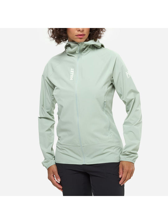 Kurtka damska MILLET Kamet Xcs Light Hoodie W pastelowy zielony
