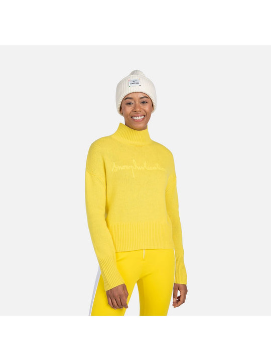 Sweter Rossignol W Jcc Lounge Pull żółty - Adventure Sports
