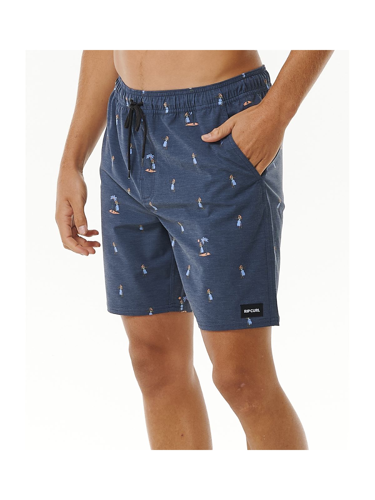 Boardshorty RIP CURL Hula Breach Volley granatowy - Adventure Sports