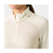 Bielizna termiczna damska HELLY HANSEN W LIFA MERINO MIDW GRA 1/2 ZIP biała
