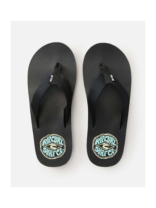Japonki RIP CURL Bob Cush Open Toe - czarny - Klapki - Adventure Sports
