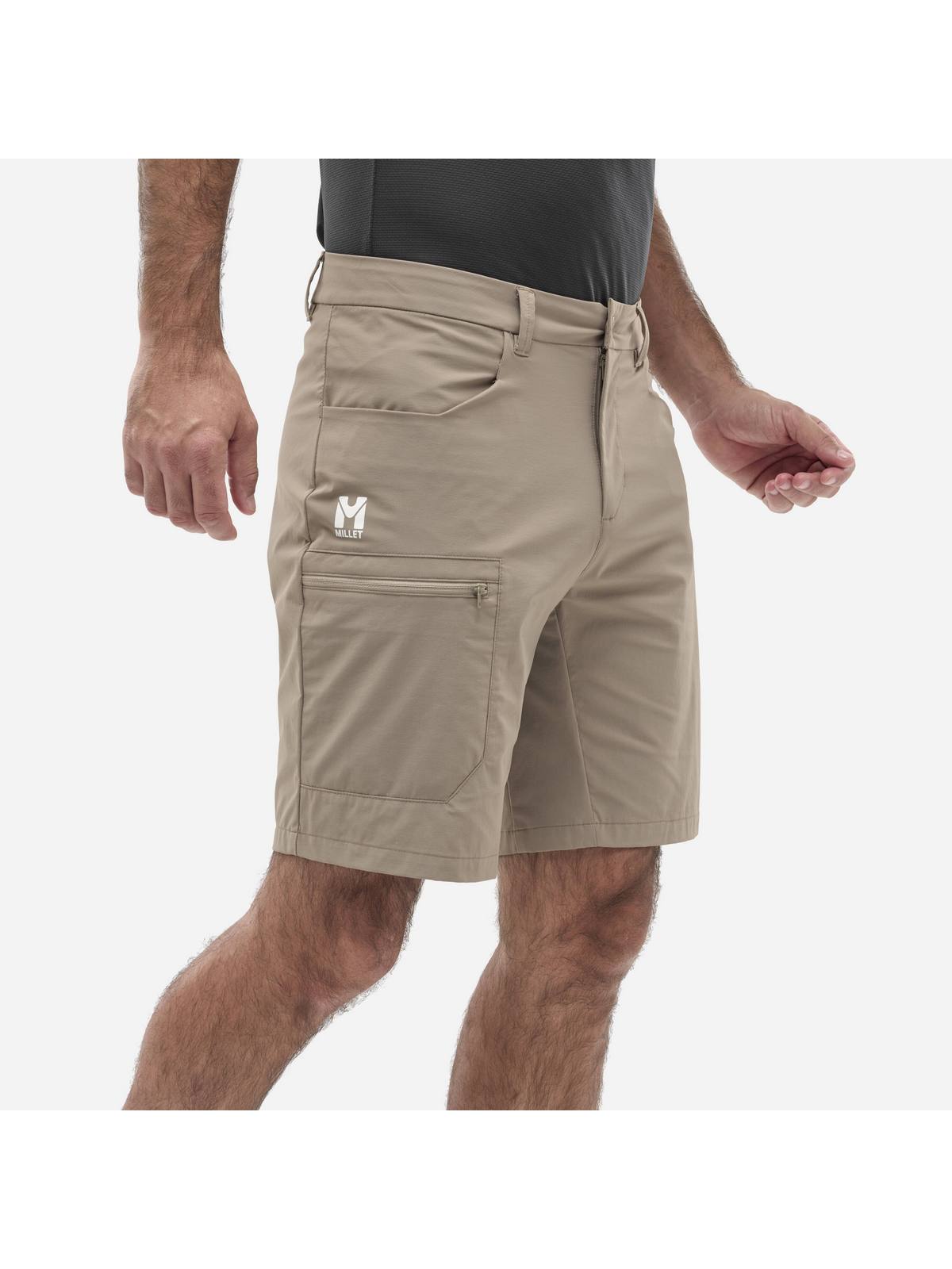 Szorty MILLET UBIC STRETCH SHORT M beżowy - Adventure Sports