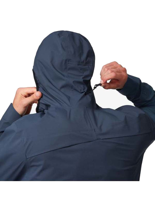 Kurtka do biegania męska ON RUNNING WATERPROOF Anorak - niebieski
