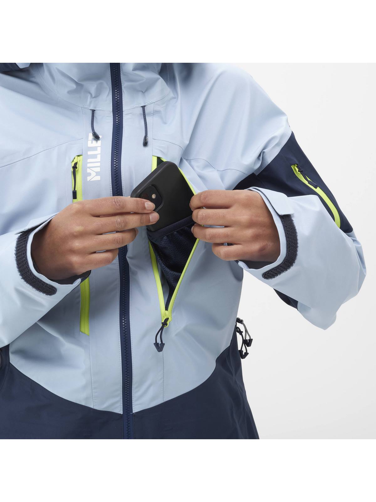 Kurtka MILLET W M White 3L Jkt granatowy - Adventure Sports