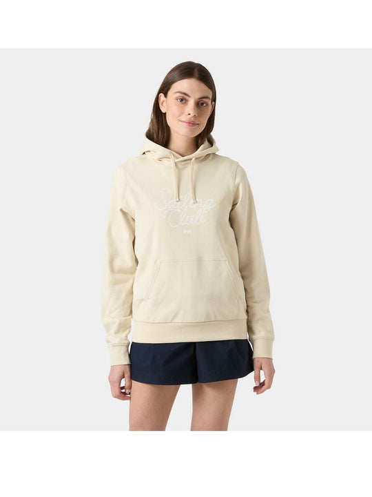 Bluza damska HELLY HANSEN W Core Graphic Hoodie beżowa
