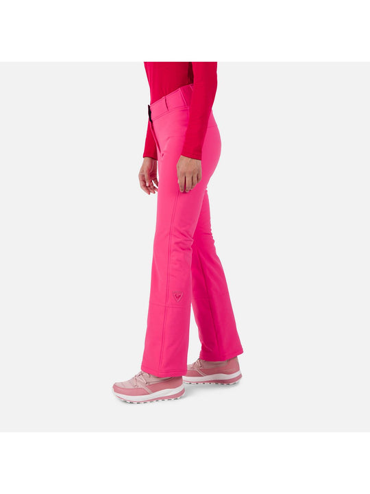 Spodnie narciarskie damskie Rossignol W Ski Softshell Pant różowy - Adventure Sports
