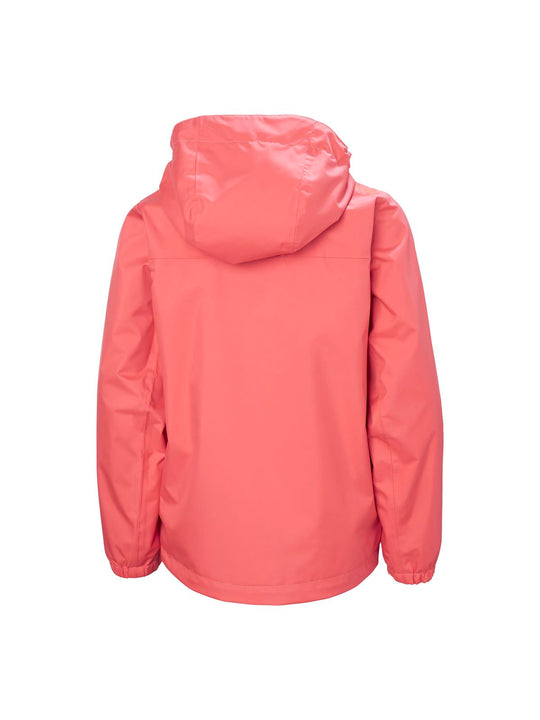 Kurtka żeglarska dziewczęca HELLY HANSEN Jr Crew Hooded Jacket różowy - Adventure Sports
