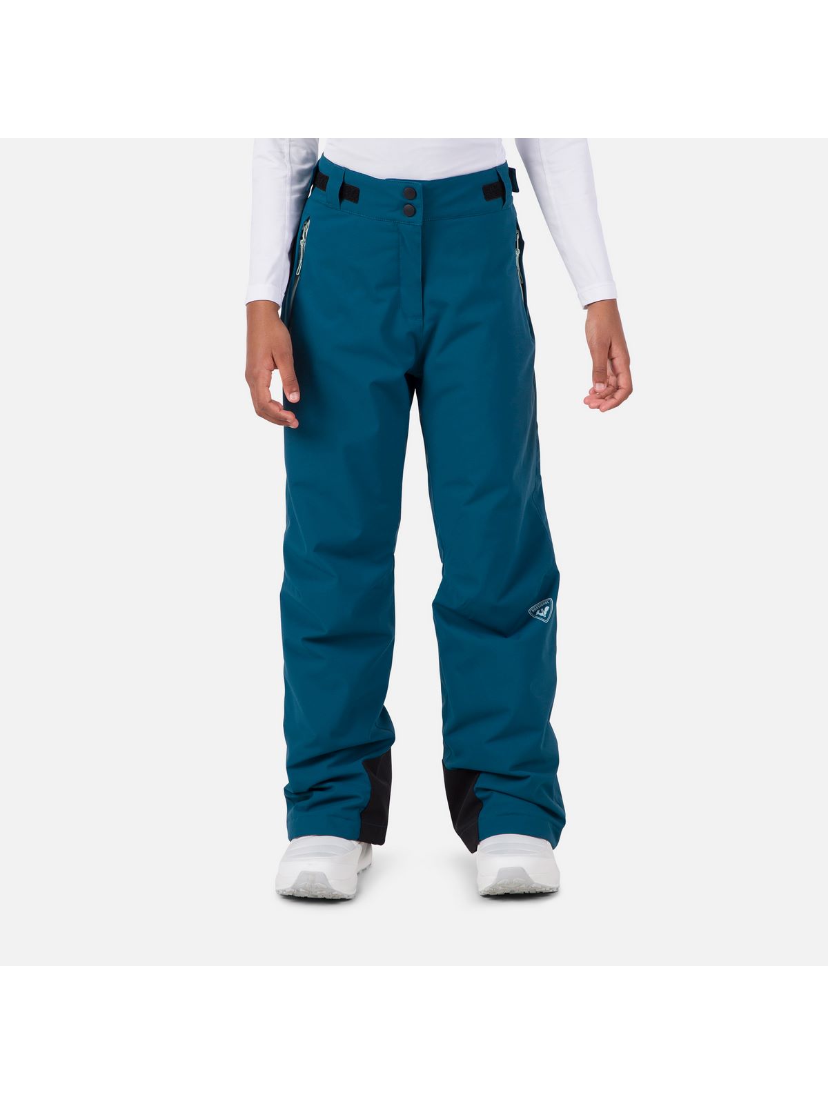 Spodnie narciarskie dziewczęce Rossignol Girl Ski Pant niebieskie - Adventure Sports