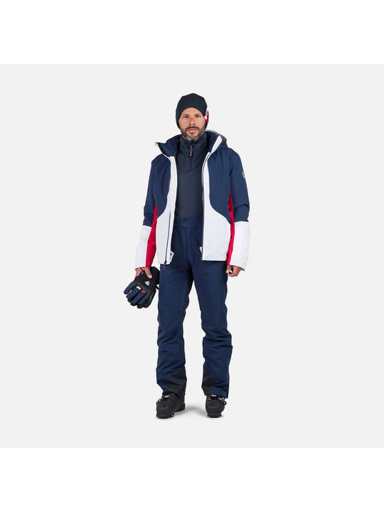 Bluza techniczna męska Rossignol Diretta Fleece Hz granatowy - Adventure Sports
