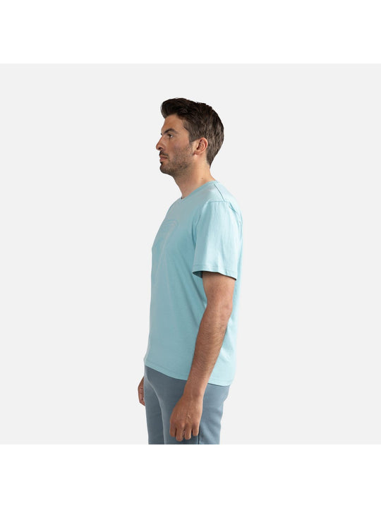 Koszulka męska ROSSIGNOL Presset Tee niebieski - Adventure Sports
