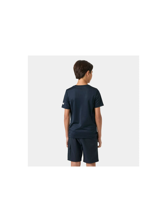 Koszulka dziecięca HELLY HANSEN Jr Hh Tech T-Shirt granatowa
