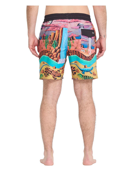 Szorty kąpielowe VOLCOM Fa Mickey Mason Trunk 17 multikolor
