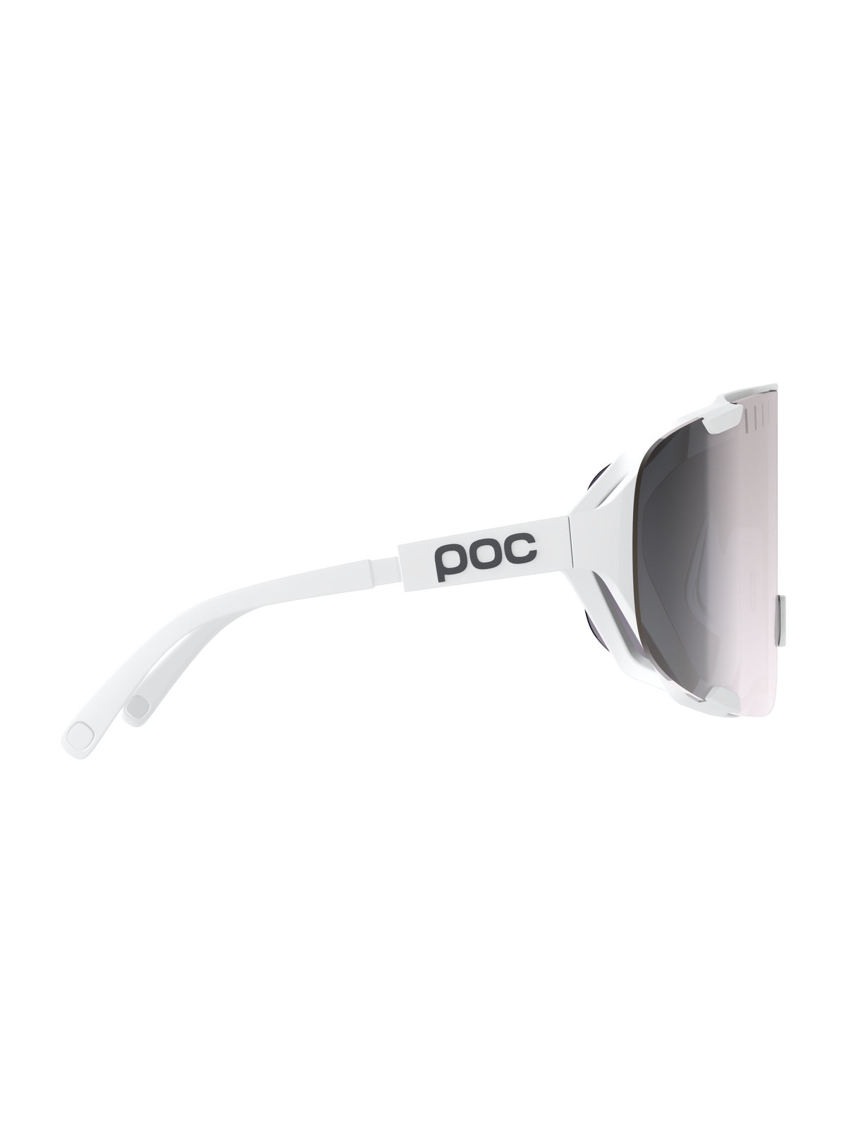 Okulary rowerowe POC Devour WF biały Cat 2 Clarity Road/Sunny Silver