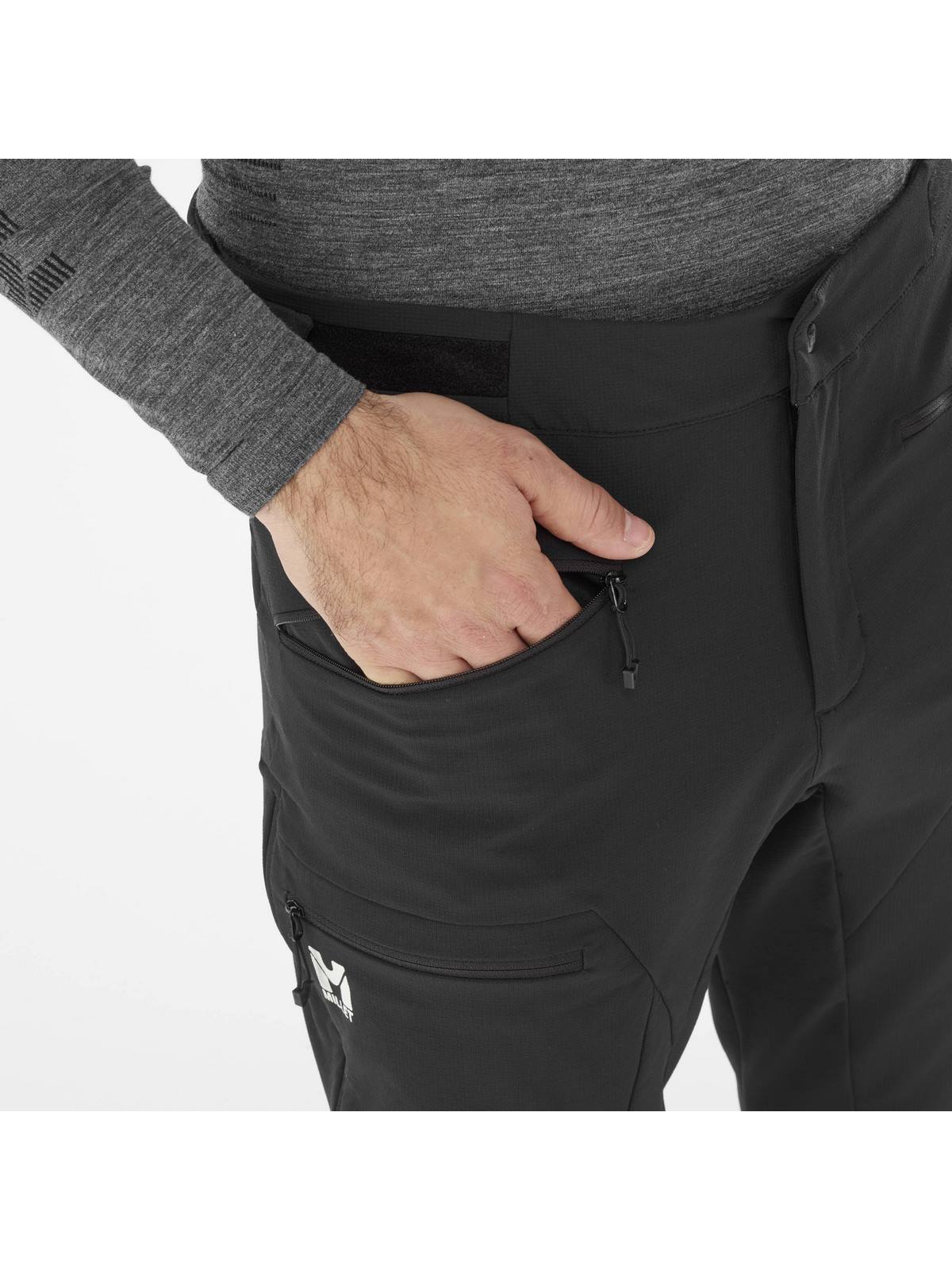 Spodnie alpinistyczne męskie MILLET M Kamet Xcs Pant Czarny - Adventure Sports