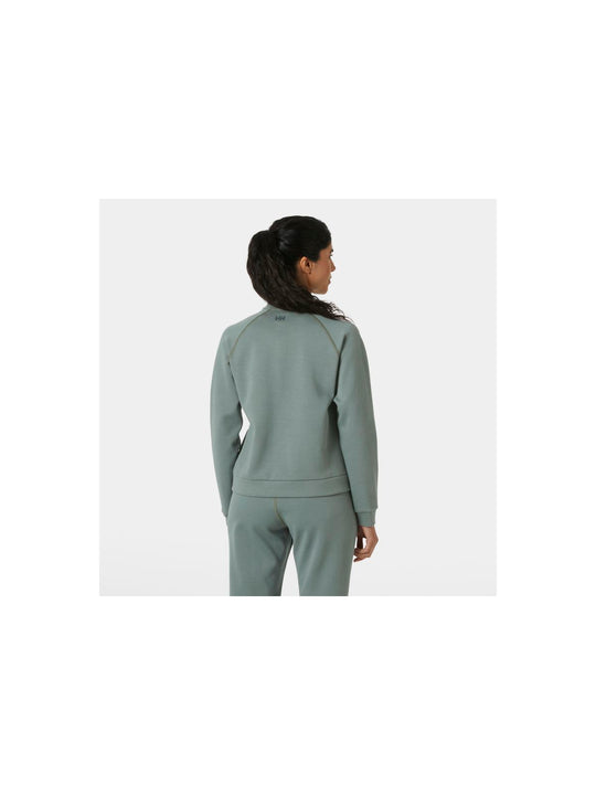 Bluza damska HELLY HANSEN W HP TECH SWEAT HALF szara - Adventure Sports
