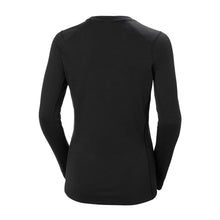 Koszulka damska HELLY HANSEN W Lifa Merino Midweight Crew kolor czarny
