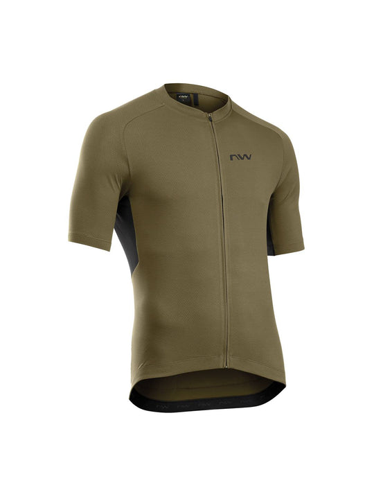 Koszulka rowerowa NORTHWAVE Force 2 Jersey zielony - Adventure Sports

