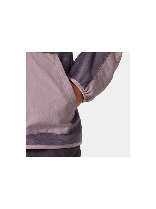 Bluza dziecięca HELLY HANSEN JR MARKA FLEECE JACK fioletowa - Adventure Sports
