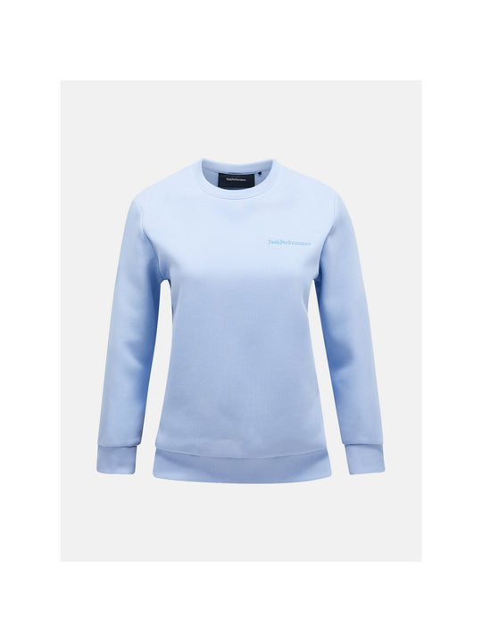 Bluza Peak Performance W Original Small Logo Cre niebieski - Adventure Sports
