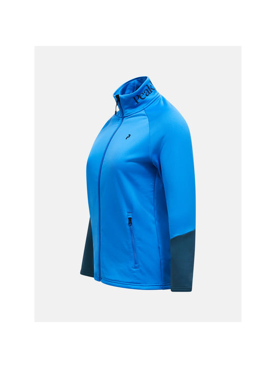Bluza PEAK PERFORMANCE W Rider Essentials Zip Jacket niebieski
