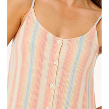 Sukienka RIP CURL Premium Surf Stripe Cover Up pomarańczowa
