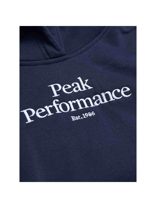 Bluza Peak Performance Jr Original Hood granatowy
