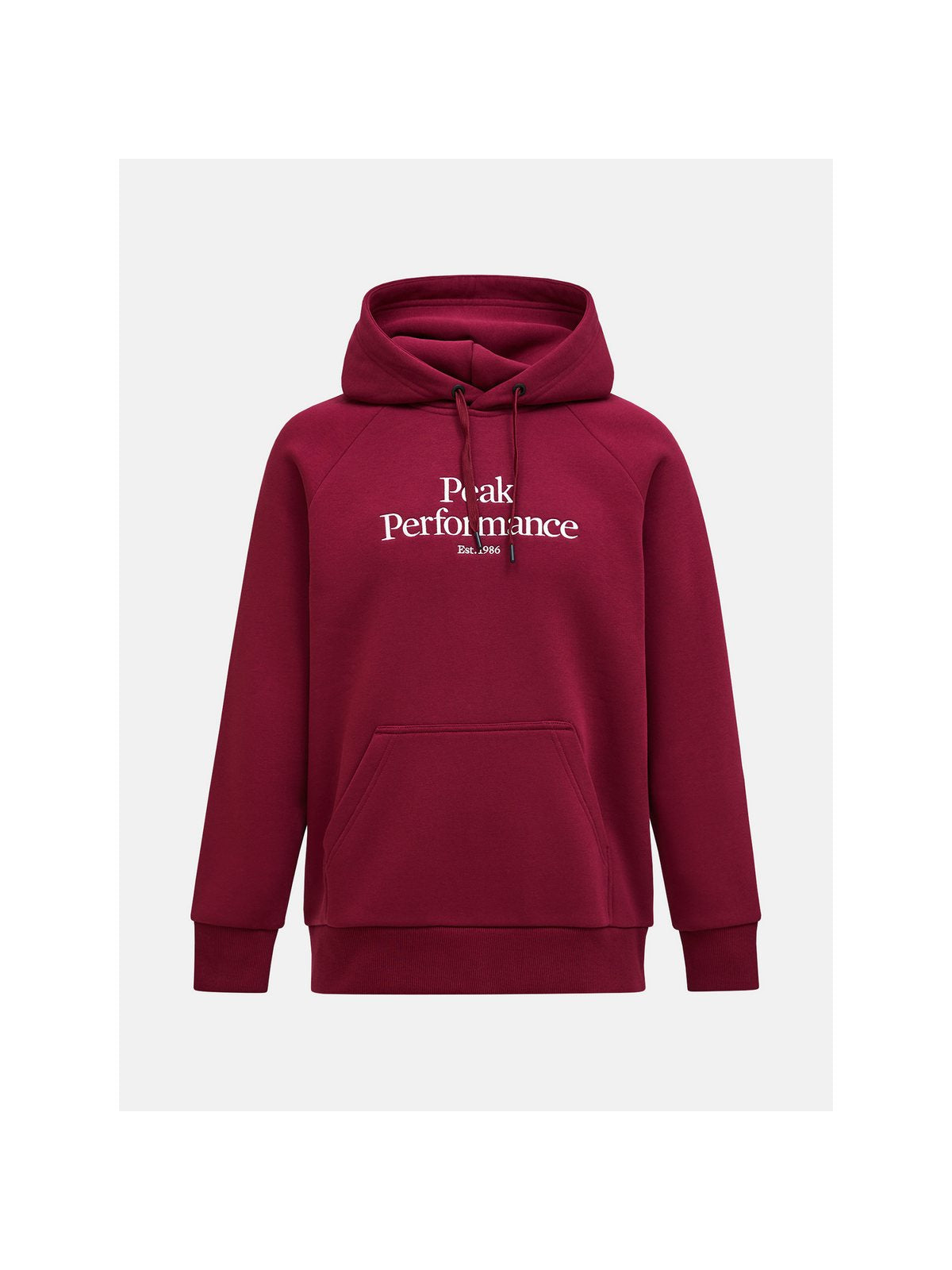 Bluza PEAK PERFORMANCE Original Hood Men bordowy