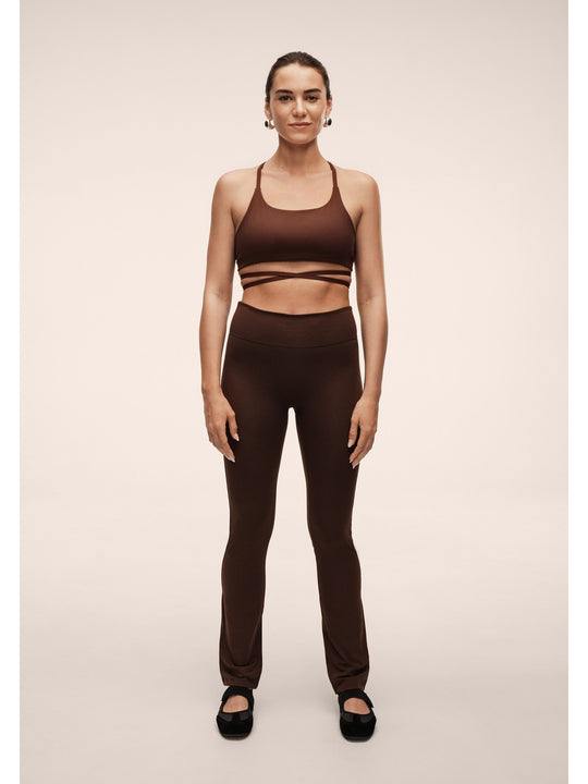 Spodnie damskie CASALL Sublime Straight Pant brązowe
