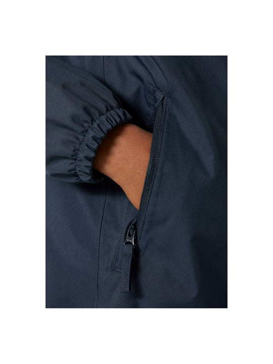 Kurtka dziecięca HELLY HANSEN Jr Vancouver Rain Jacket granatowa
