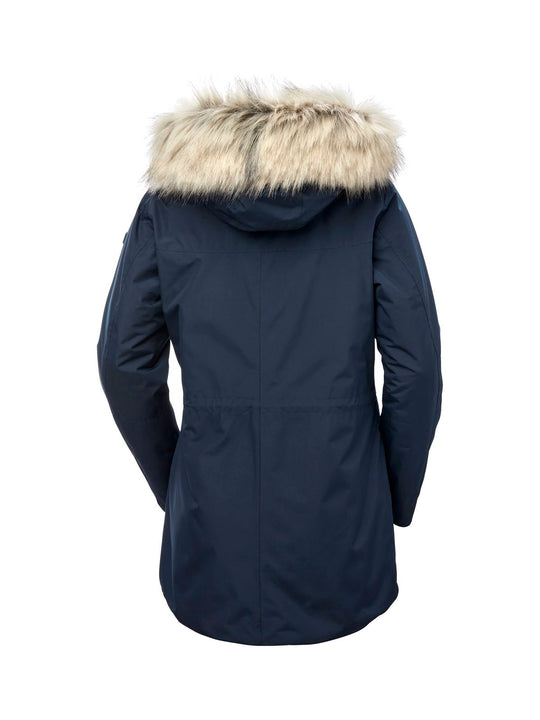 Kurtka damska HELLY HANSEN W Coastal Parka kolor granatowy

