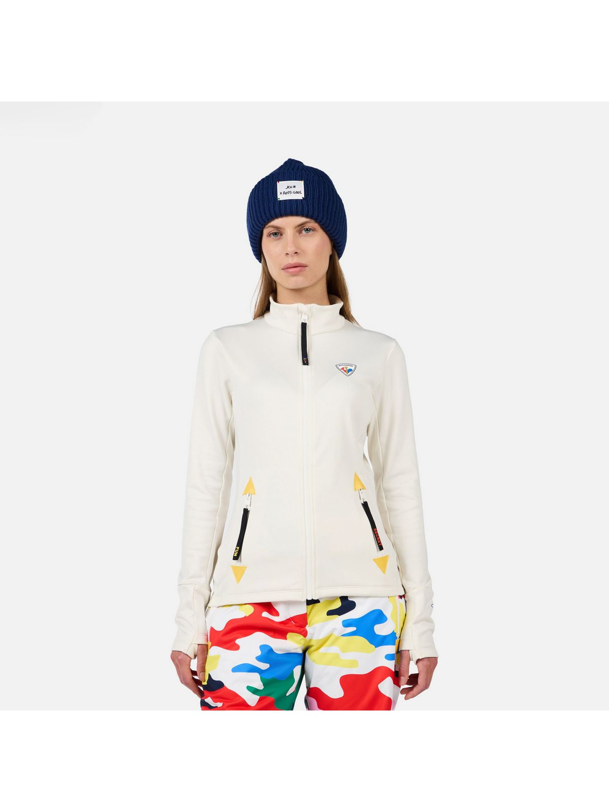 Bluza damska ROSSIGNOL W JCC CLIMI JKT biały