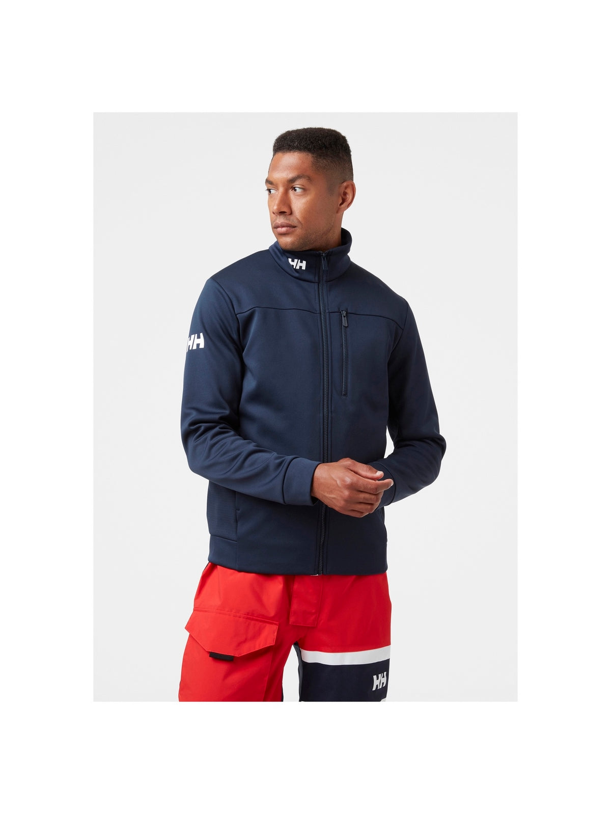 Bluza męska HELLY HANSEN Crew Fleece Jacket granatowa