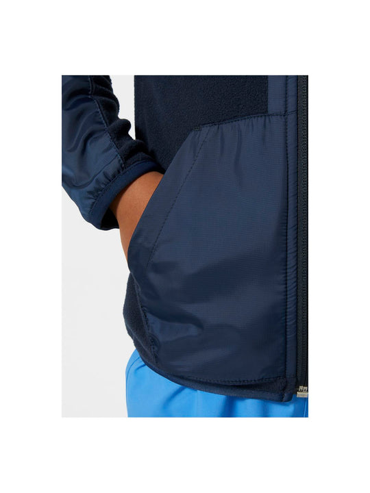 Bluza polarowa dla dzieci Helly Hansen K Marka Fleece Jacket granatowy - Adventure Sports
