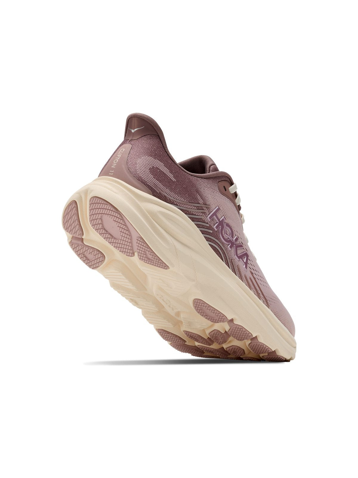 Buty do biegania damskie HOKA W CLIFTON 11 GLM brudny róż