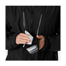 Kurtka narciarska męska HELLY HANSEN ALPHA LONG SHELL czarna
