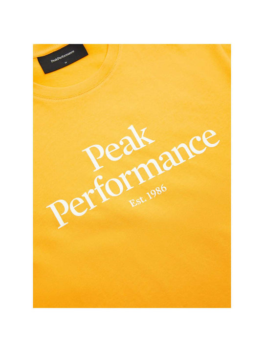 Koszulka PEAK PERFORMANCE Original Tee Men pomarańczowy - Adventure Sports
