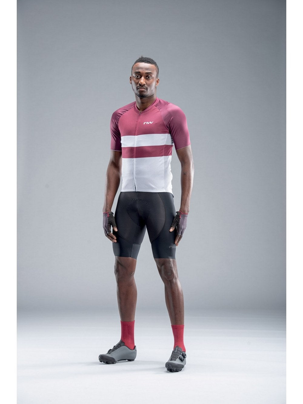 Spodenki rowerowe NORTHWAVE FAST Bibshort - czarny - Adventure Sports
