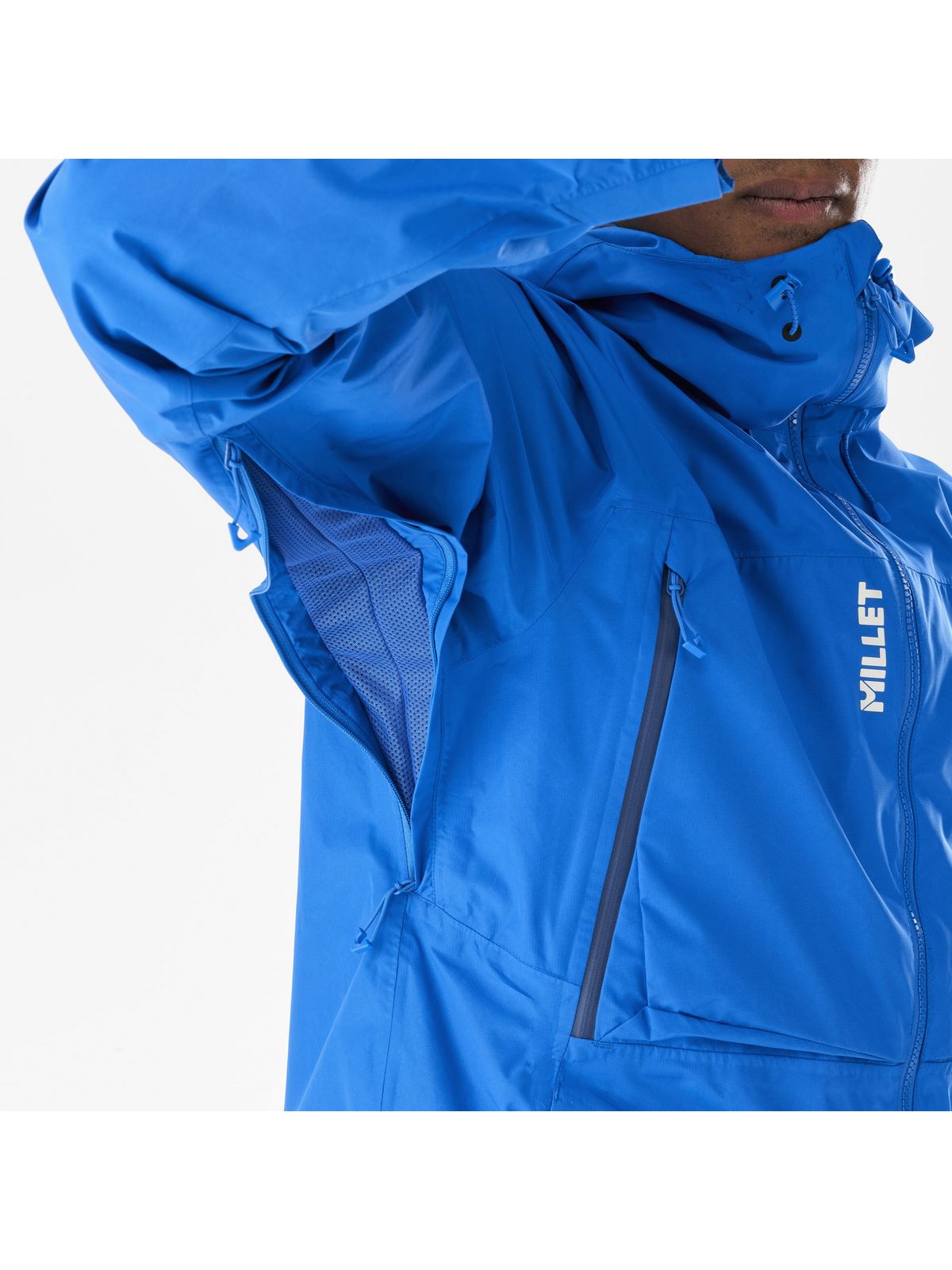 Kurtka narciarska męska MILLET COSMIC GTX 2L JKT niebieska