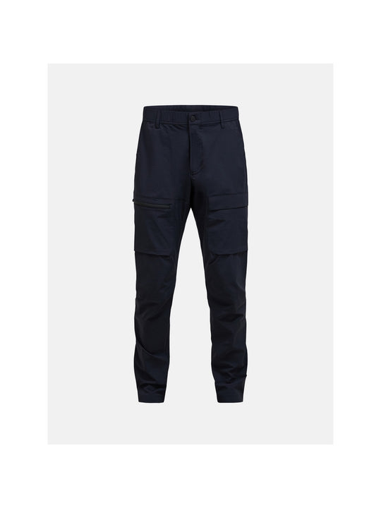 Spodnie Softshellowe męskie Peak Performance M Light Cargo Pants czarny - Adventure Sports

