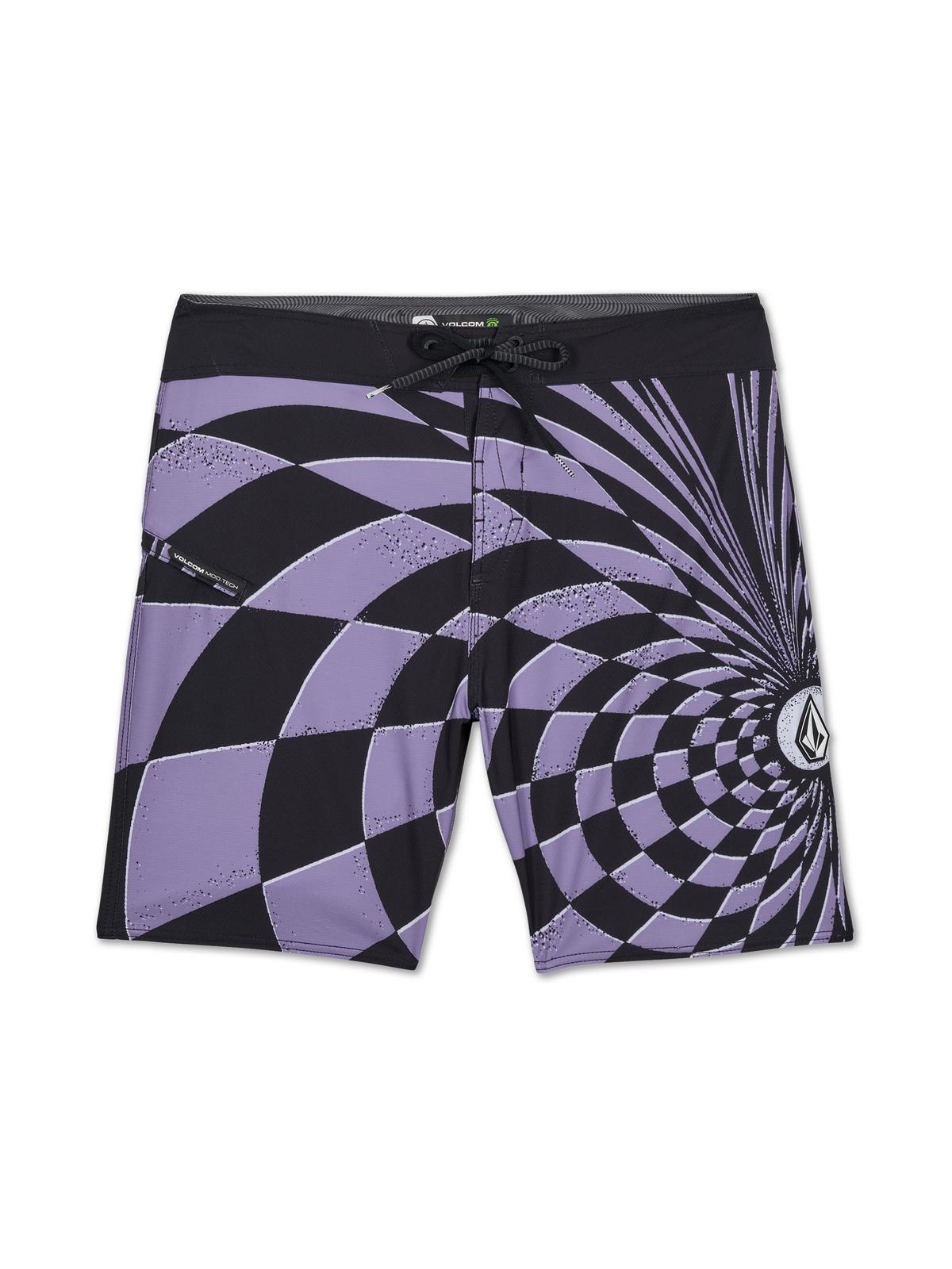 Boardshorty VOLCOM Spiral Stn Mod 19 fioletowy