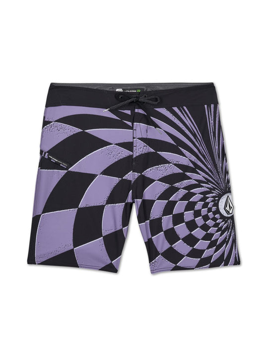 Boardshorty VOLCOM Spiral Stn Mod 19 fioletowy
