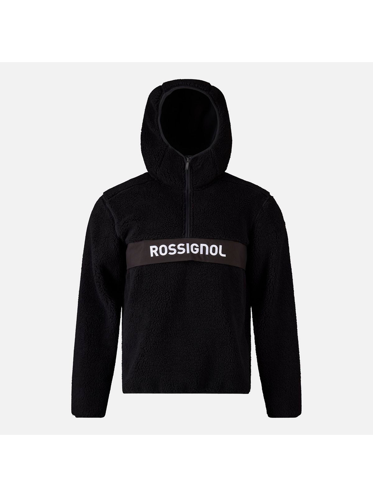 Bluza męska męska ROSSIGNOL ALLTRACK ANORAK FLEECE czarna
