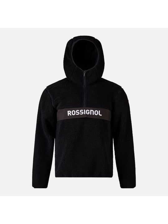 Bluza męska męska ROSSIGNOL ALLTRACK ANORAK FLEECE czarna
