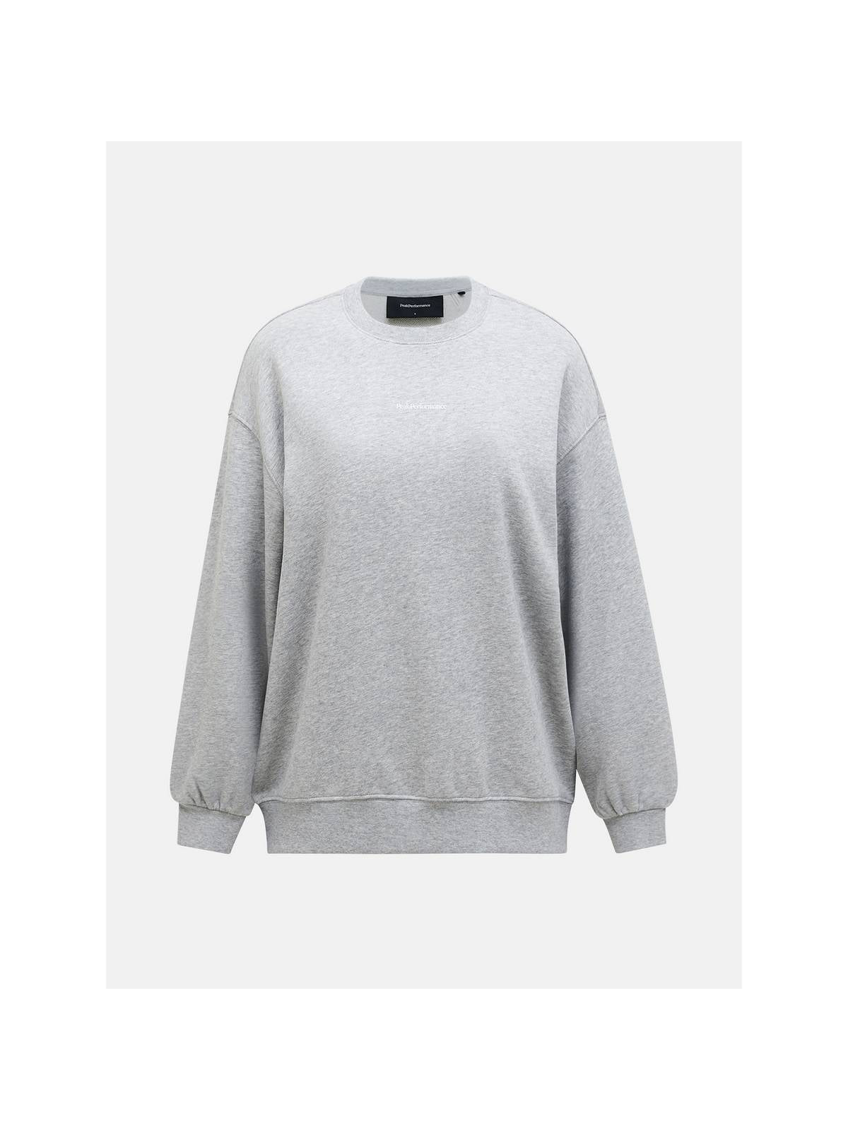 Bluza PEAK PERFORMANCE Original Terry Crew Women szary