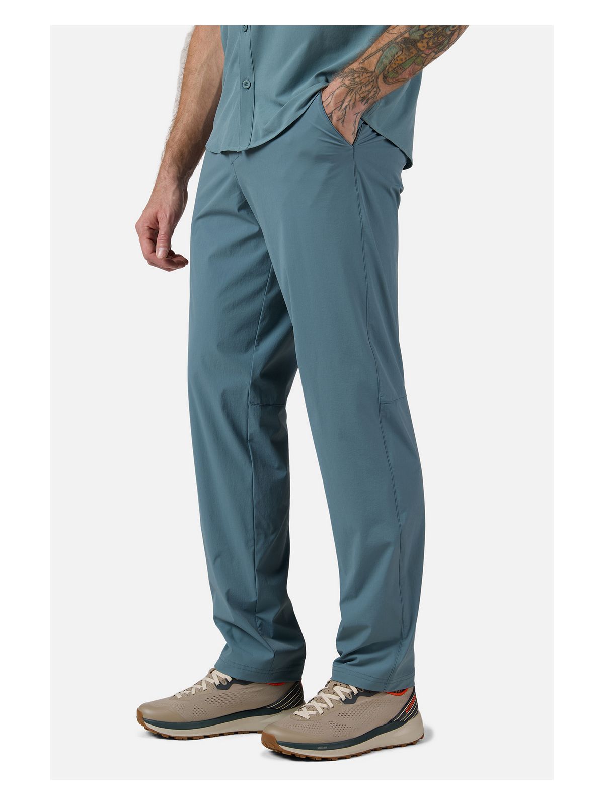 Spodnie męskie ROSSIGNOL Lycian Pant niebieski - Adventure Sports