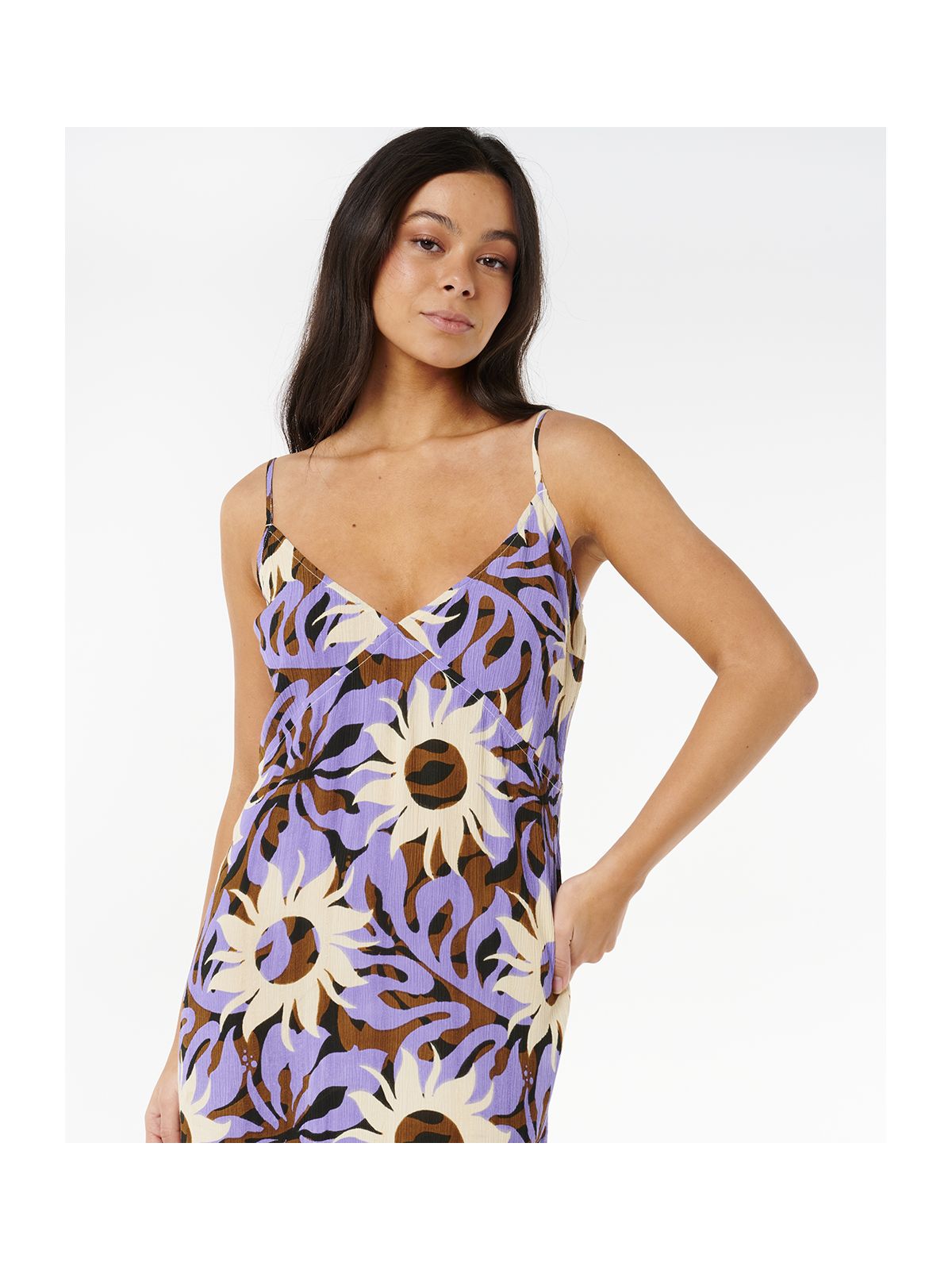 Sukienka RIP CURL Sun Drenched Mini Dress turkusowy - Adventure Sports