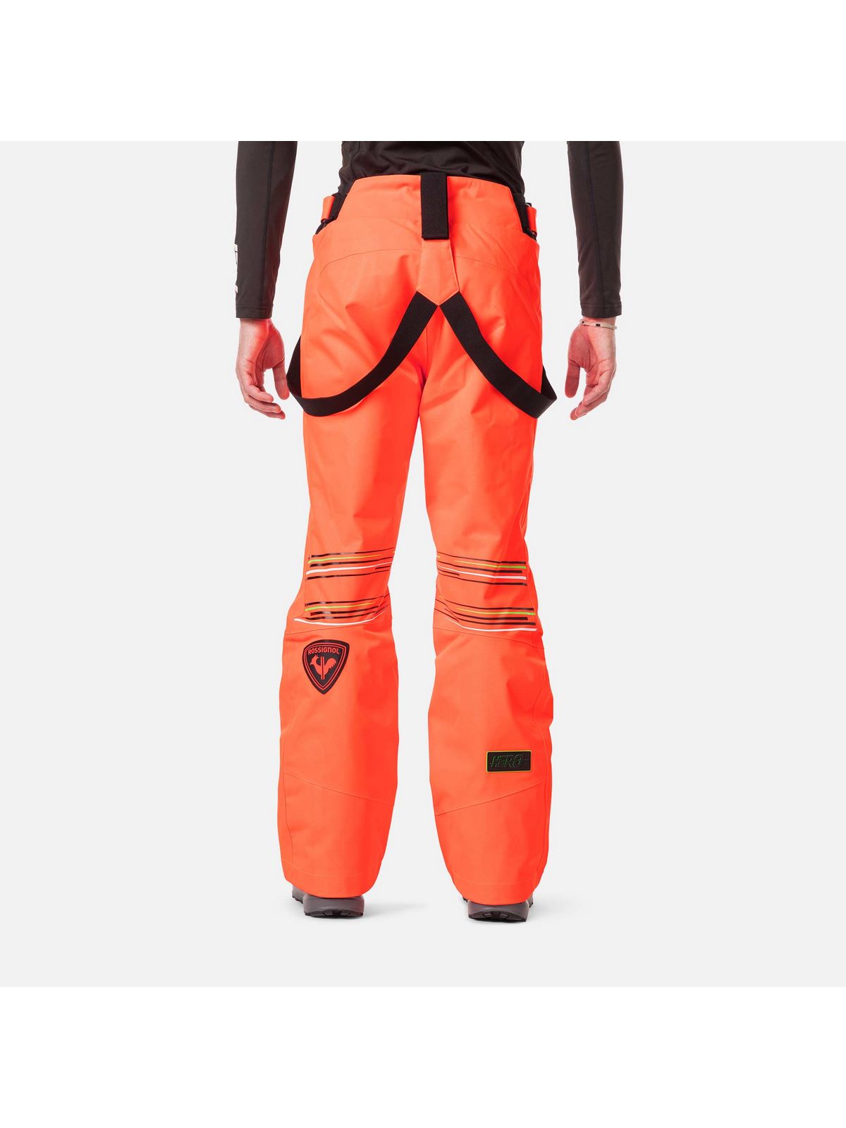Spodnie narciarskie męskie Rossignol Hero R Pant czerwone - Adventure Sports